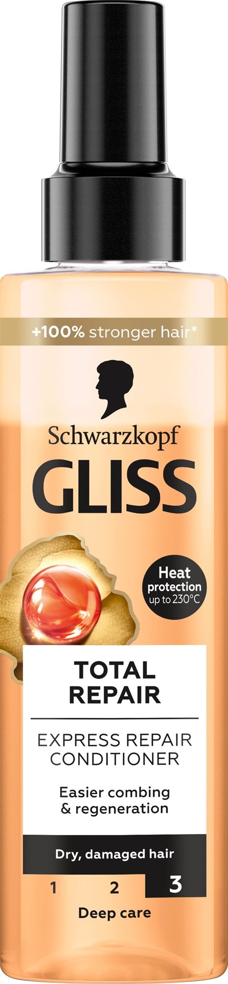 SCHWARZKOPF Gliss regeneračný expres balzam Total Repair 200 ml