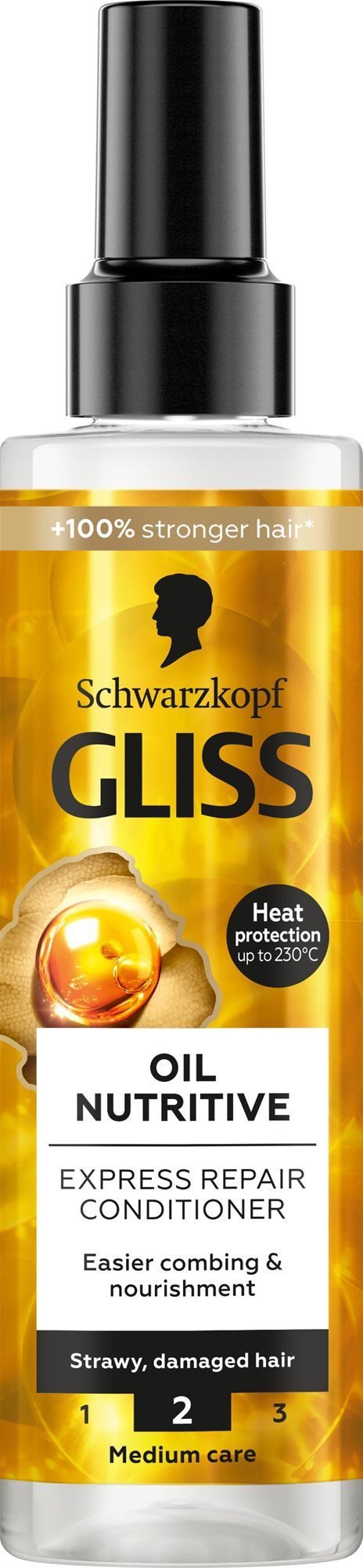 Schwarzkopf Gliss regeneračný expres kondicionér Oil Nutritive 200 ml