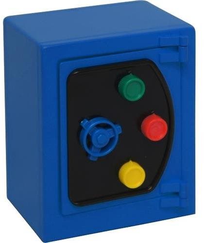 Ruleta plechová modrá