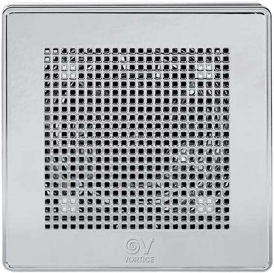 Vortica axiálny ventilátor Punto Evo Gold Me 100/4" LL – svetlo chrómová farba