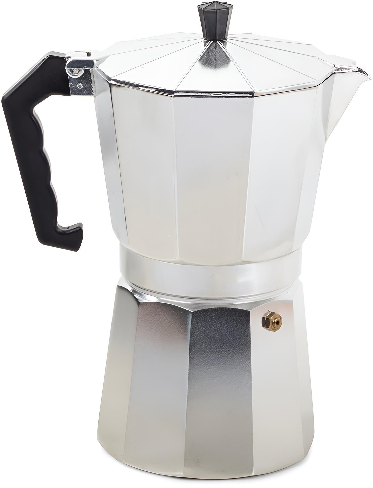 Verk 07039 Moka kanvica 12 – 600 ml strieborná