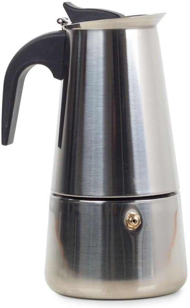 Verk 07007 Moka kanvica 6 – 300 ml – strieborná