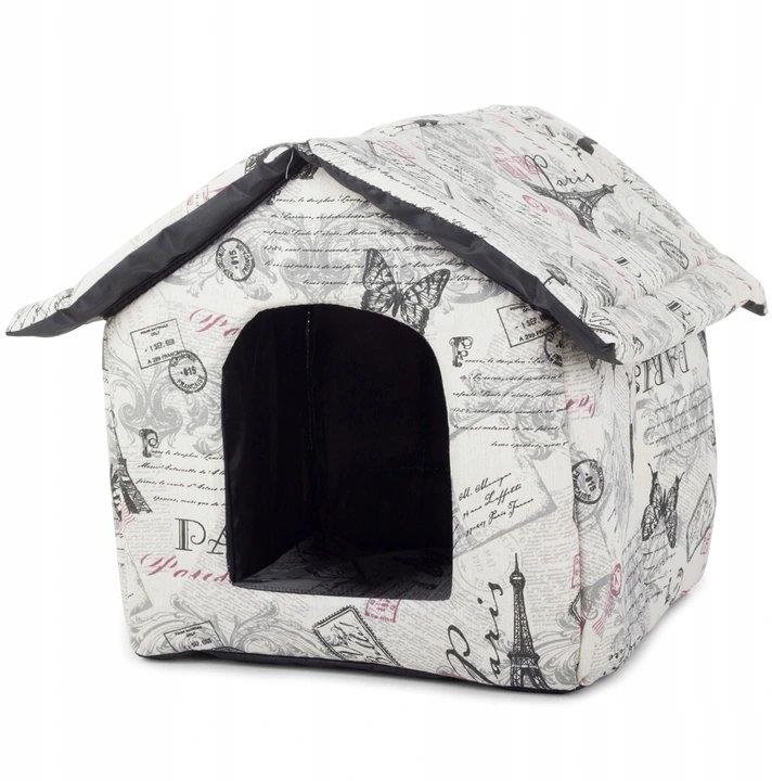 Verk 19004 Domček pre psa, mačku 38 × 35 × 33 cm béžový