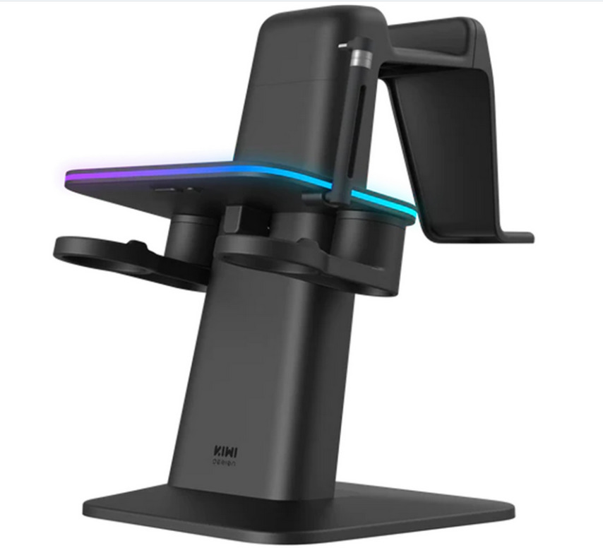 Kiwi Design Meta Quest RGB Vertical Charging Stand