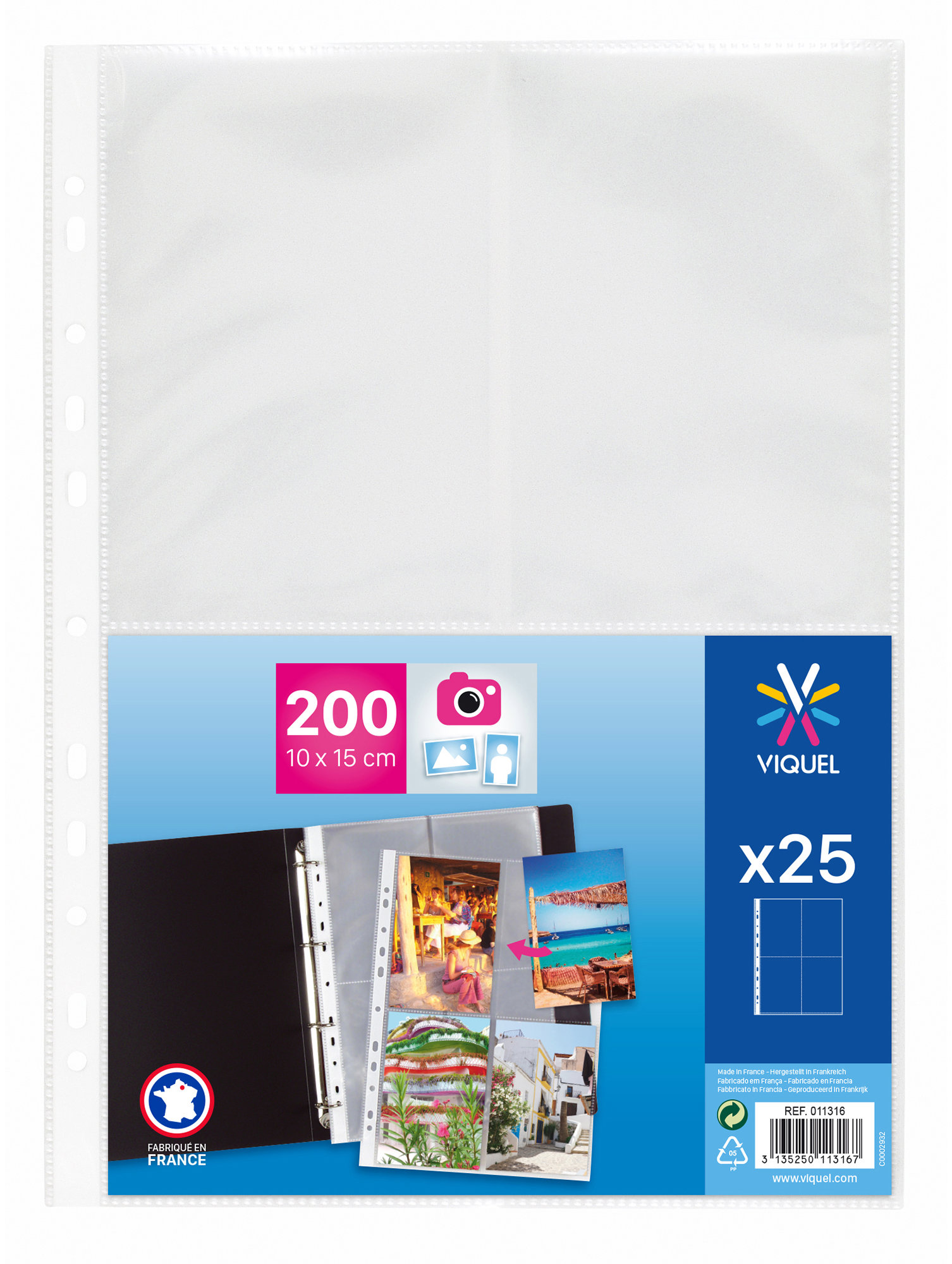 VIQUEL na foto 10 × 15 cm A4/90 mikrónov, lesklé – balenie 25 ks