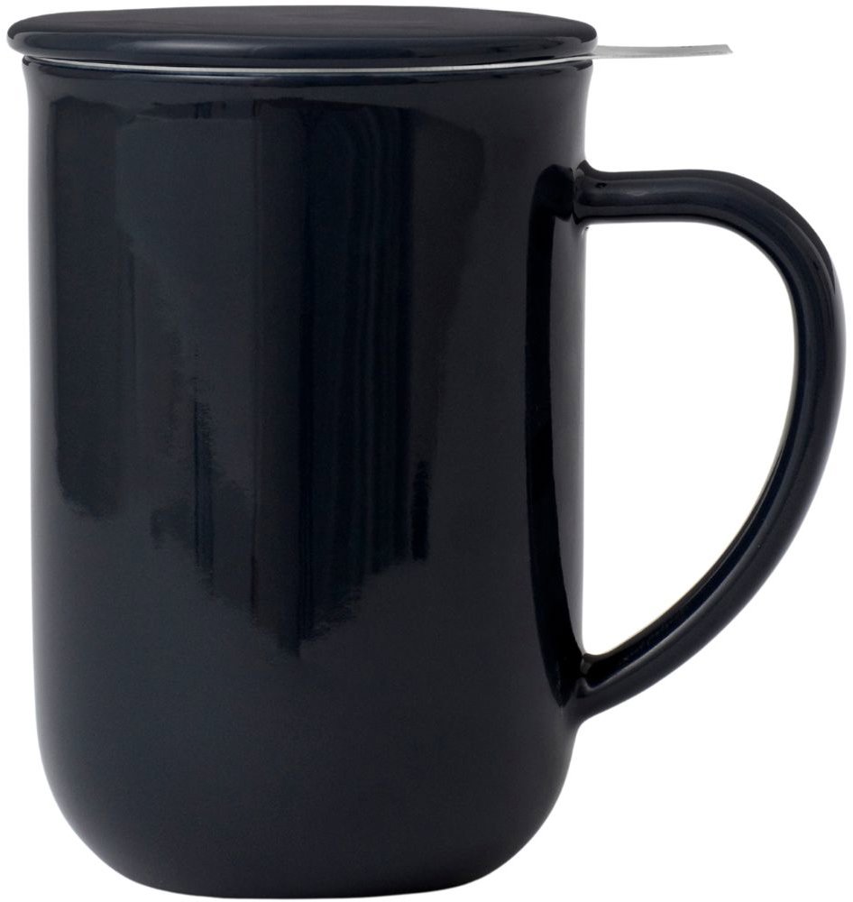 VIVA SCANDINAVIA MINIMA Hrnček na čaj s filtrom a vekom 500 ml tmavomodrý