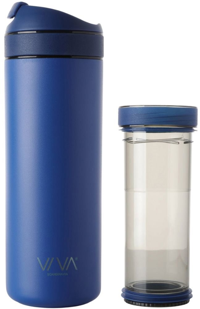 VIVA SCANDINAVIA RECHARGE ANYTIME Termohrnček s infuzérom 460 ml kráľovsky modrý
