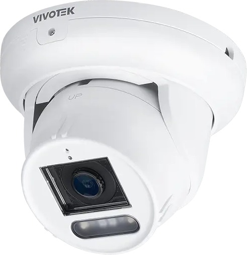 VIVOTEK 8 Mpx vonkajšia antivandal turret 110°
