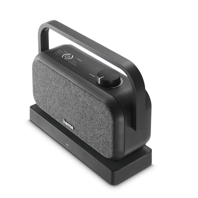 Hama bezdrôtový prenosný TV reproduktor 2,4 GHz vysielač, BT