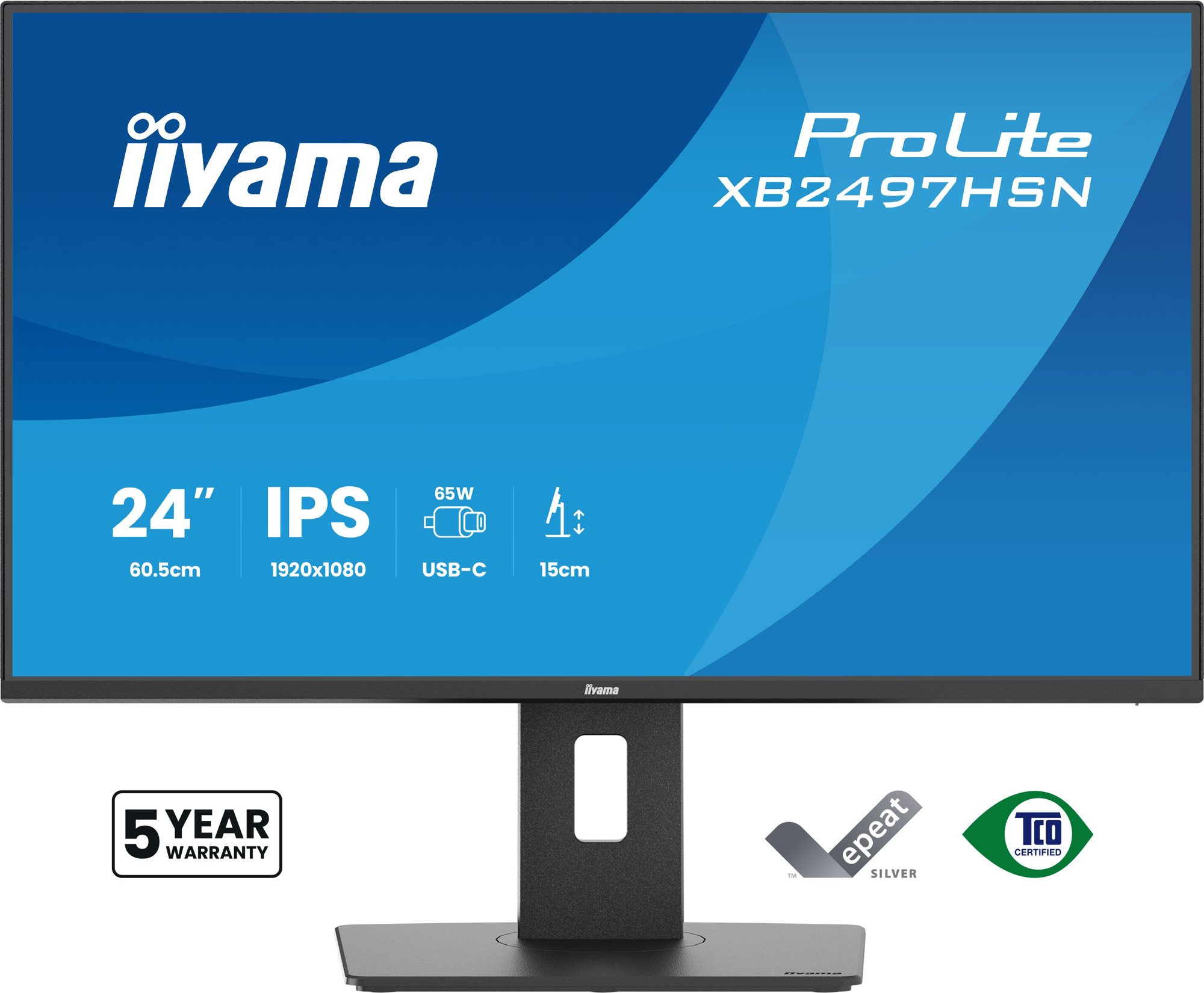 23,8" iiyama ProLite XB2497HSN-B1