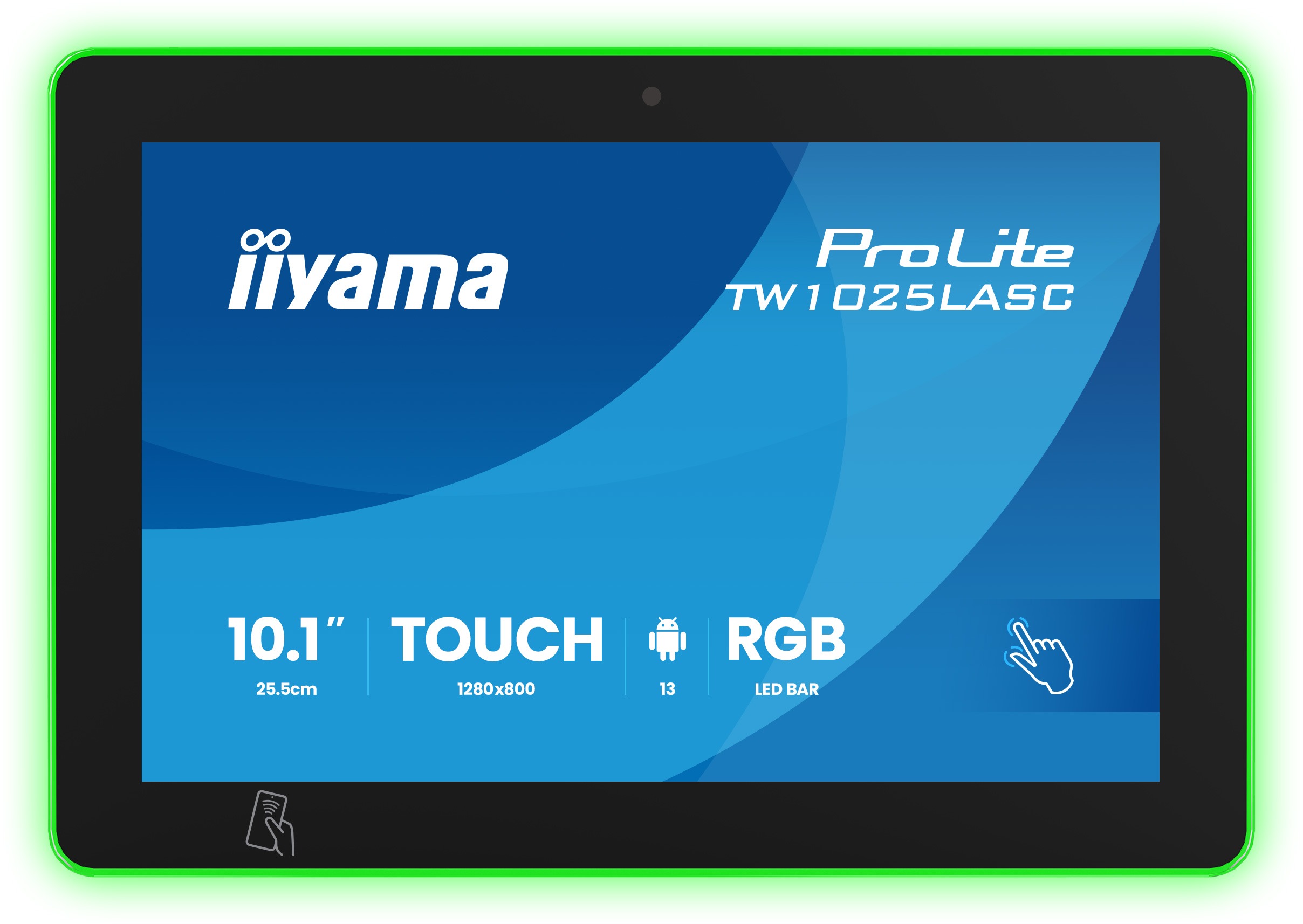 10,1" iiyama ProLite TW1025LASC-B3PNR
