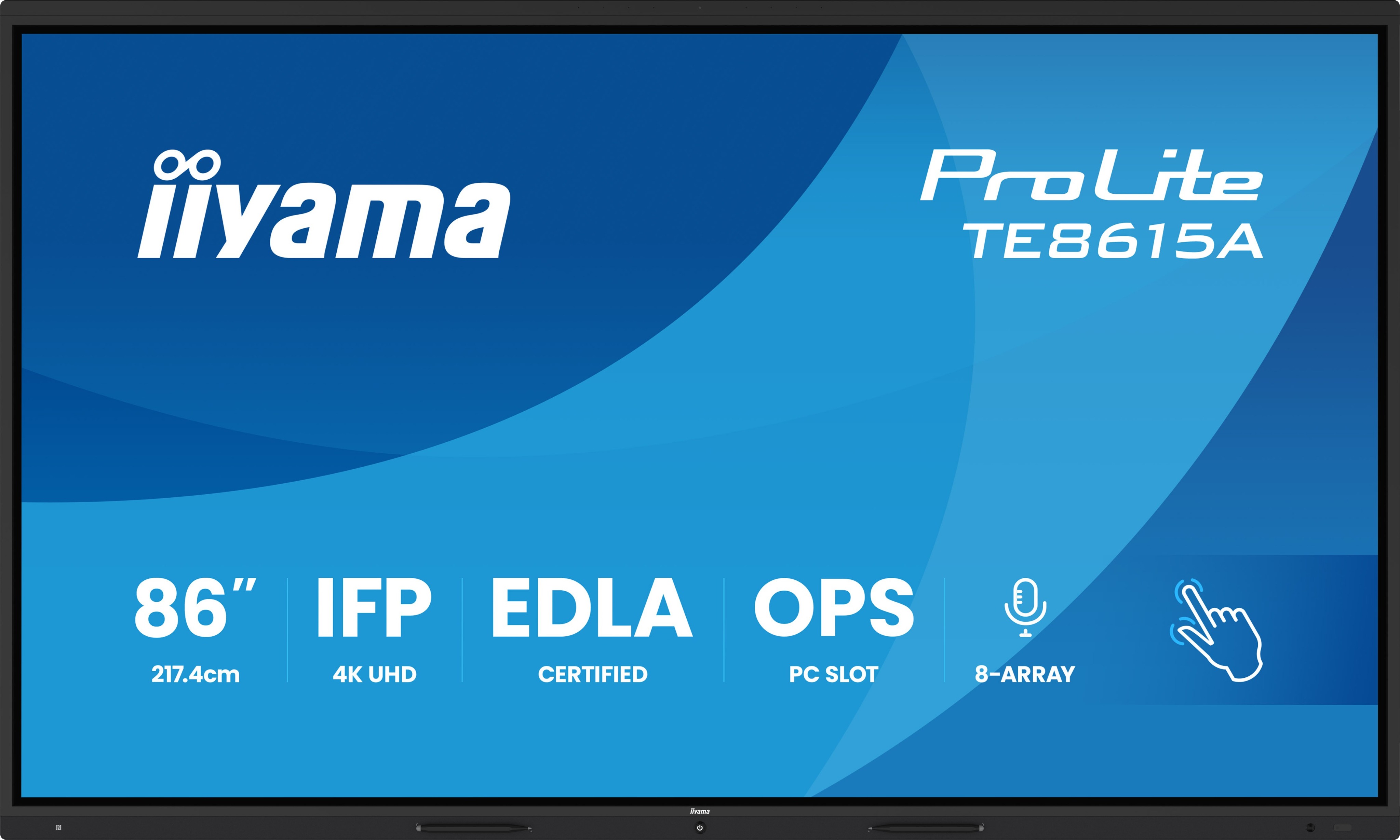 85,6" iiyama ProLite TE8615A-B2AG