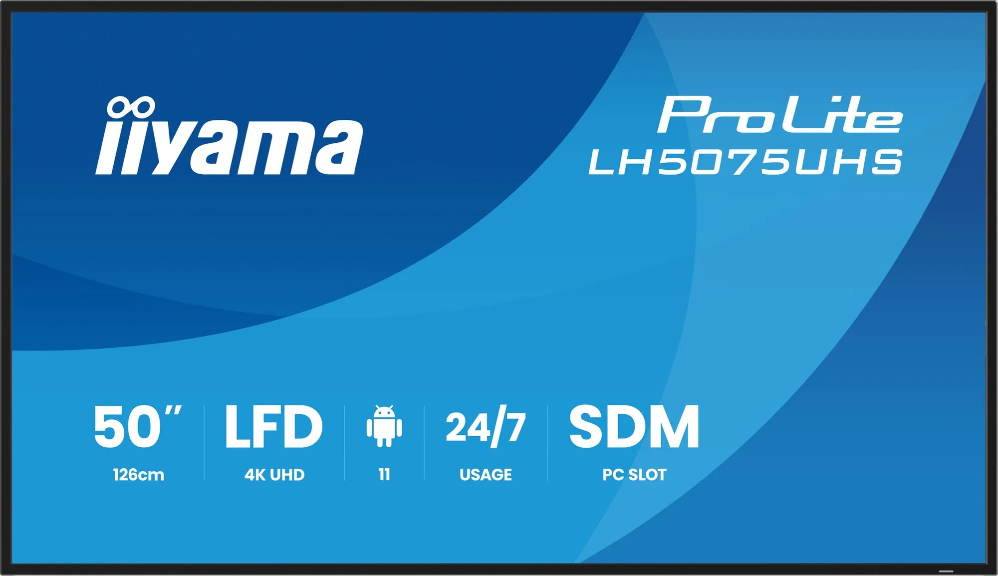 50" iiyama ProLite LH5075UHS-B2AG
