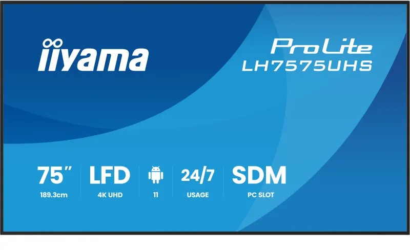 75" iiyama ProLite LH7575UHS-B2AG