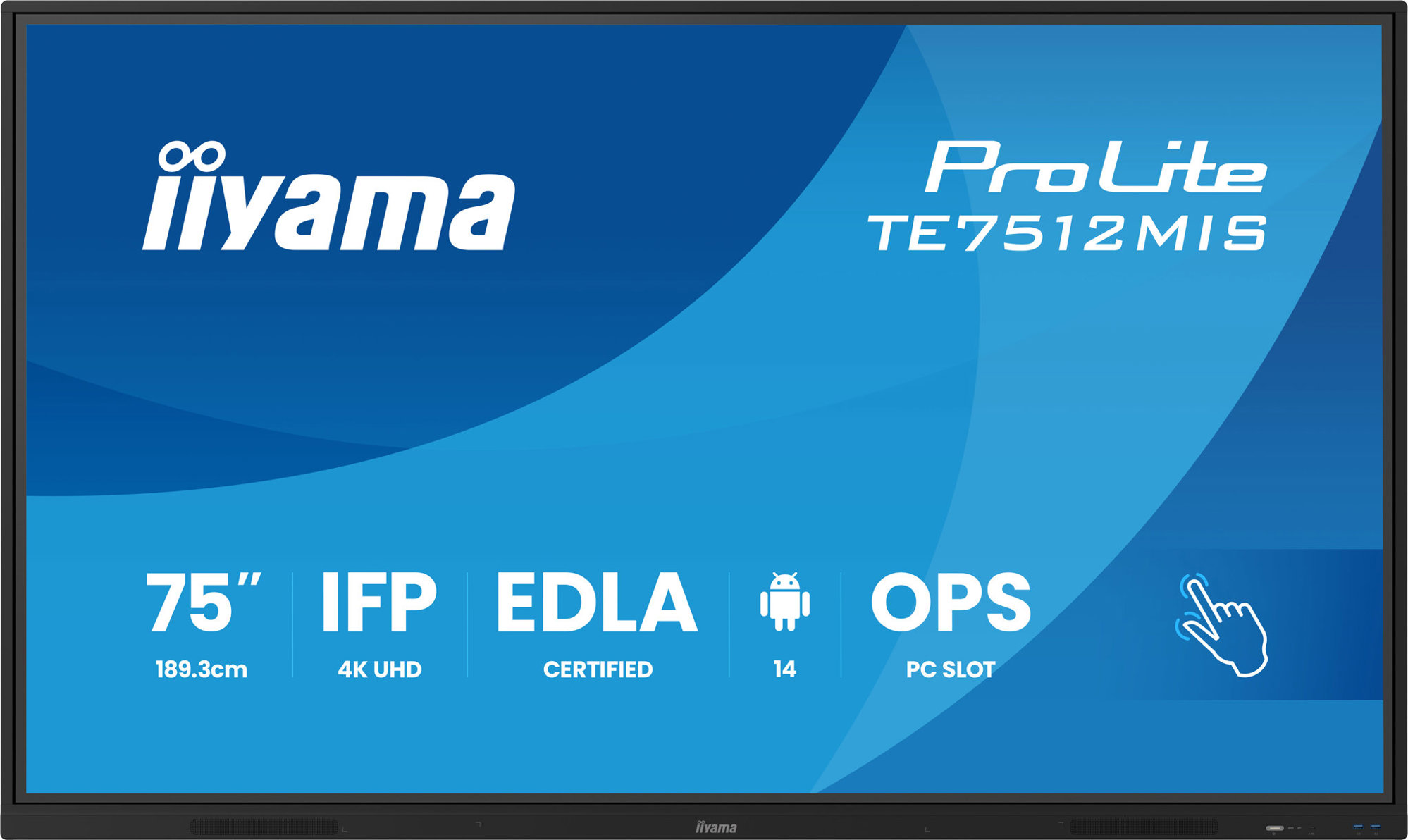75" iiyama ProLite TE7512MIS-B4AG