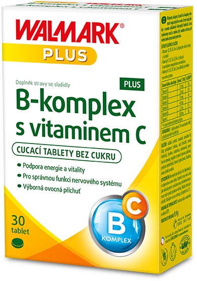 B-komplex PLUS s vitamínom C 30 tabliet