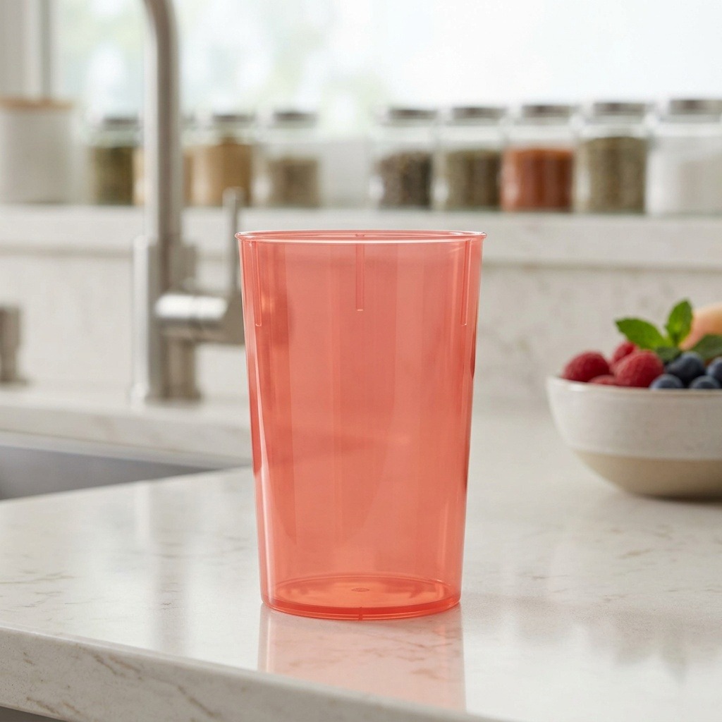 Waca Téglik plast 250 ml, červený