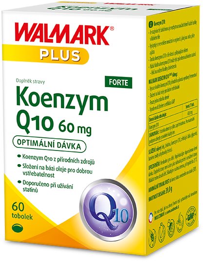 Walmark Koenzým Q10 FORTE 60 mg, 60 kapsúl