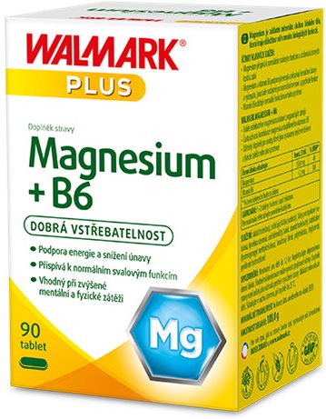 Walmark Magnesium + B6 90 tabliet
