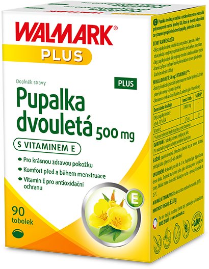 Pupalka dvojročná 500 mg PLUS 90 kapsúl