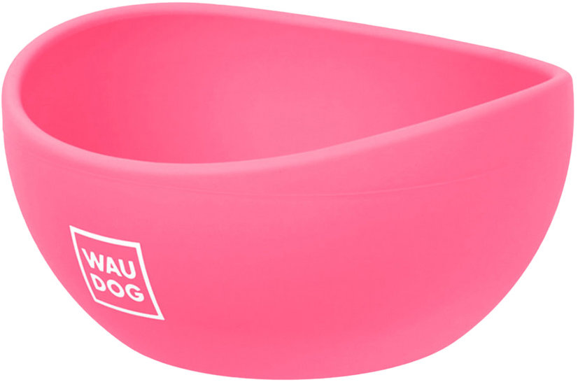 Waudog Miska silikonová malá 250 ml, růžová