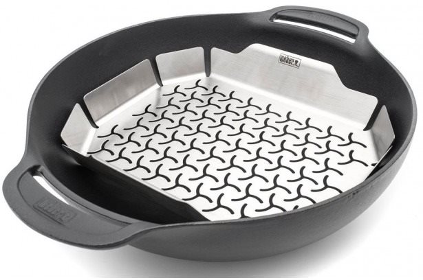 Weber Crafted wok panvica, litina, Gourmet BBQ Systém™