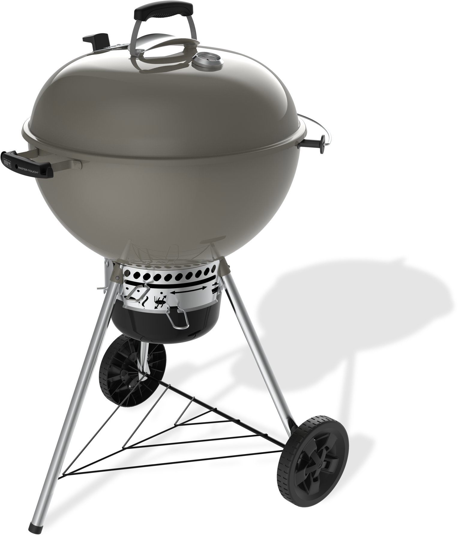 WEBER Gril na drevo a uhlie Master-Touch GBS C-5755 priemer 57 cm, Smoke