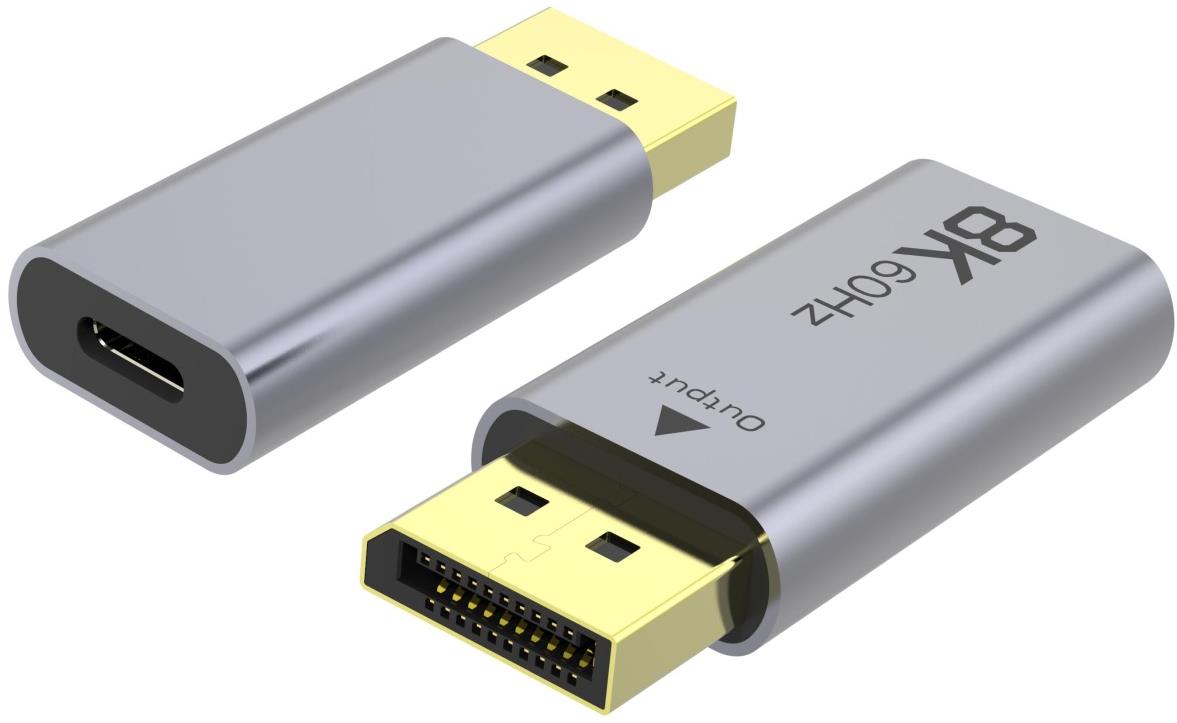 PremiumCord adaptér USB-C na DisplayPort DP1.4 8K@60Hz a 4k@120 Hz