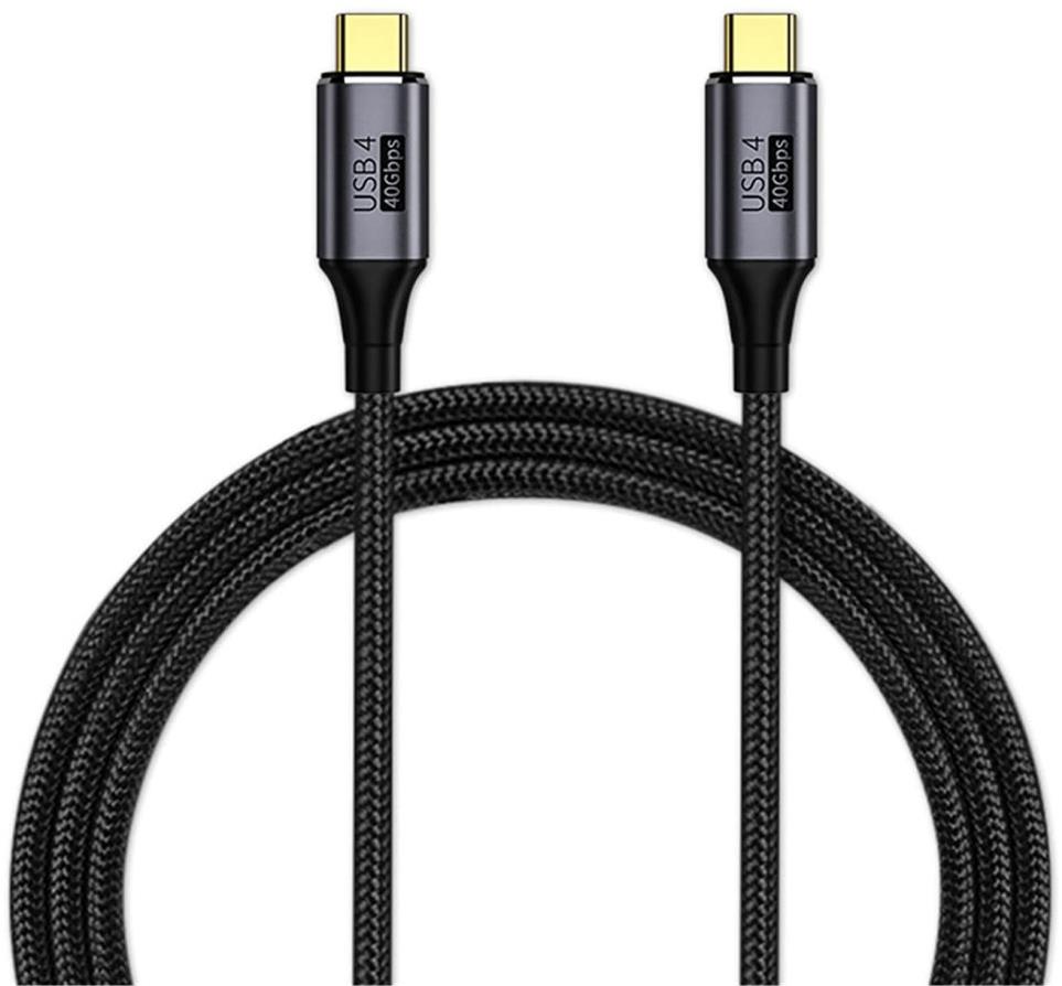 PremiumCord USB4™ Gen 3×2 40Gbps 8K@60Hz 240W Thunderbolt 3 kábel 1,2 m