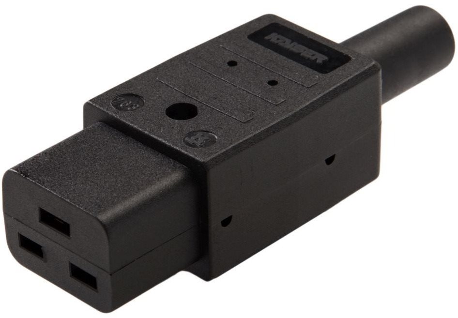 PremiumCord Konektor sieťový 230 V/F 16 A C19, IEC60320