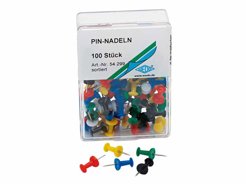 WEDO na tabule a nástenky – balenie 100 ks