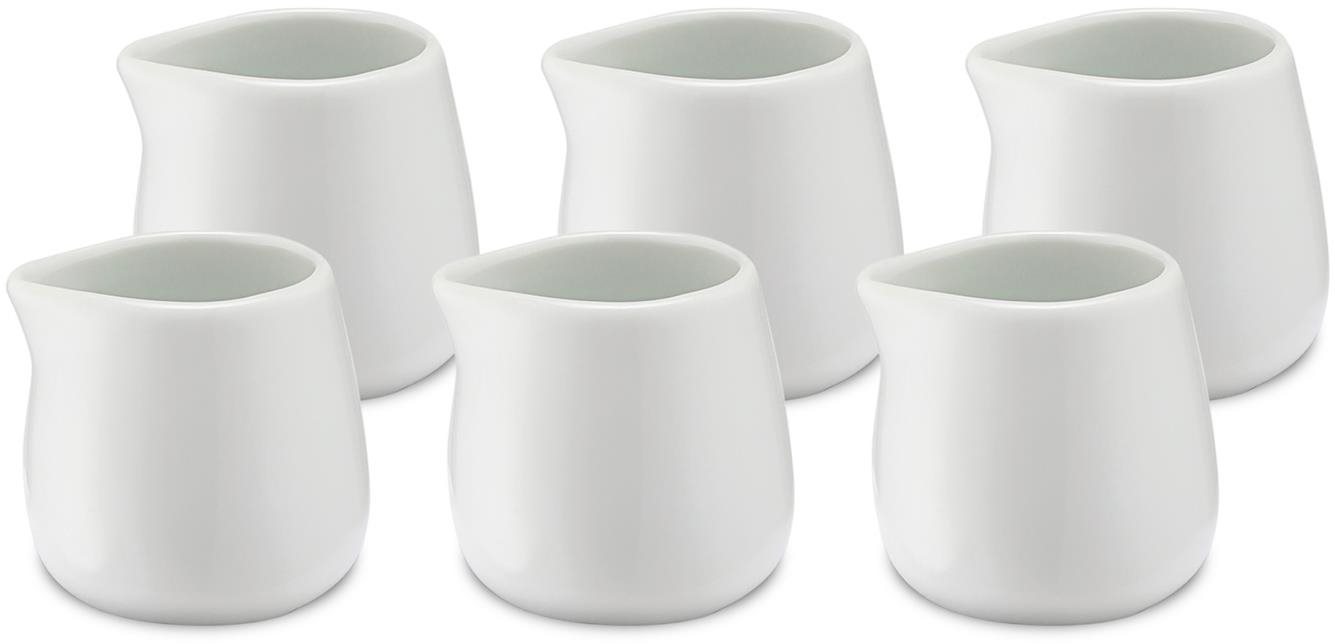 Weis kanvička na mlieko 50 ml porcelán – súprava 6 ks
