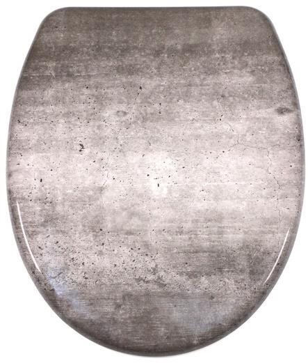 WC sedadlo SCHÜTTE INDUSTRY GREY | Duraplast, Soft Close