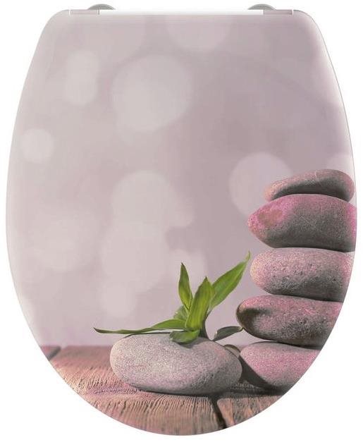 WC sedadlo SCHÜTTE STONE PYRAMID| Duroplast, Soft Close