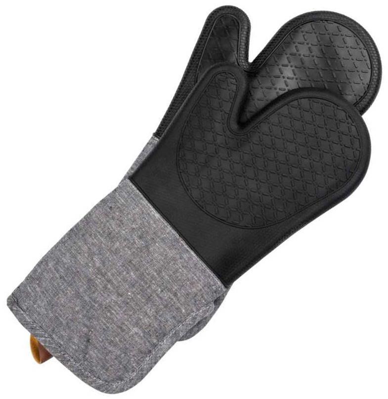 Wenko Kuchynské chňapky ADA, 2 ks, bavlna, sivé