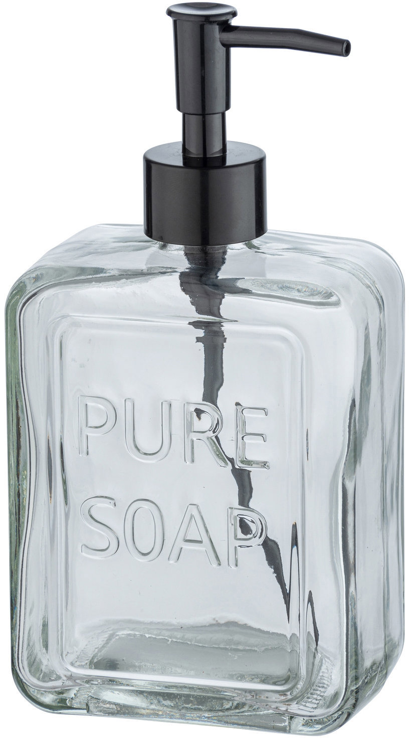 Wenko Dávkovač tekutého mýdla Pure 550 ml transparentní