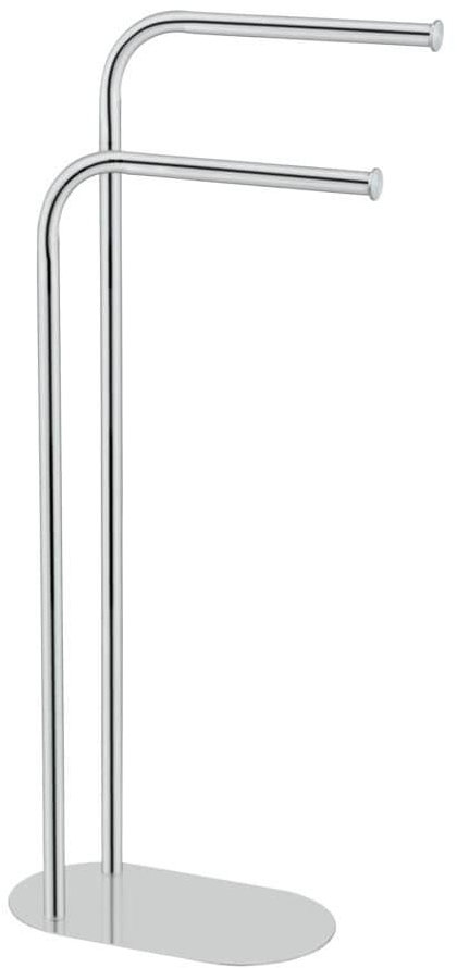 Wenko Kovový stojan na uteráky Levante, výška 79 cm, strieborný