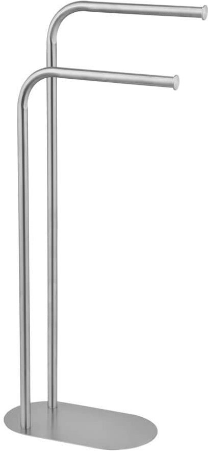 Wenko Kovový stojan na uteráky Levante, výška 79 cm, strieborný tmavý