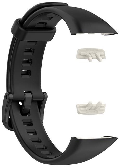 Drakero Silikónový PLAIN na Huawei Band 6 čierny