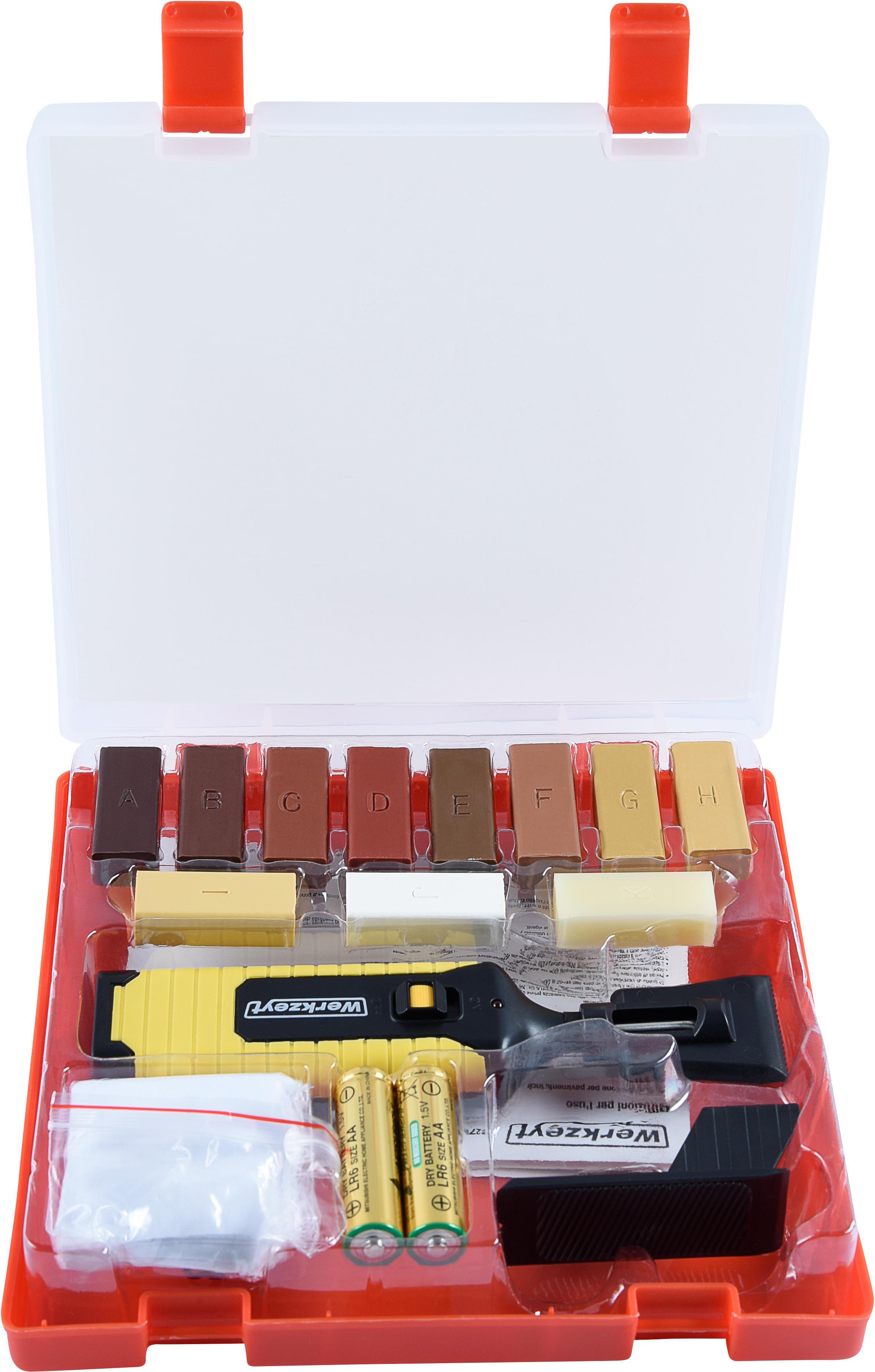 WERKZEYT Súprava na opravu parket, laminátové, drevené a korkové podlahy