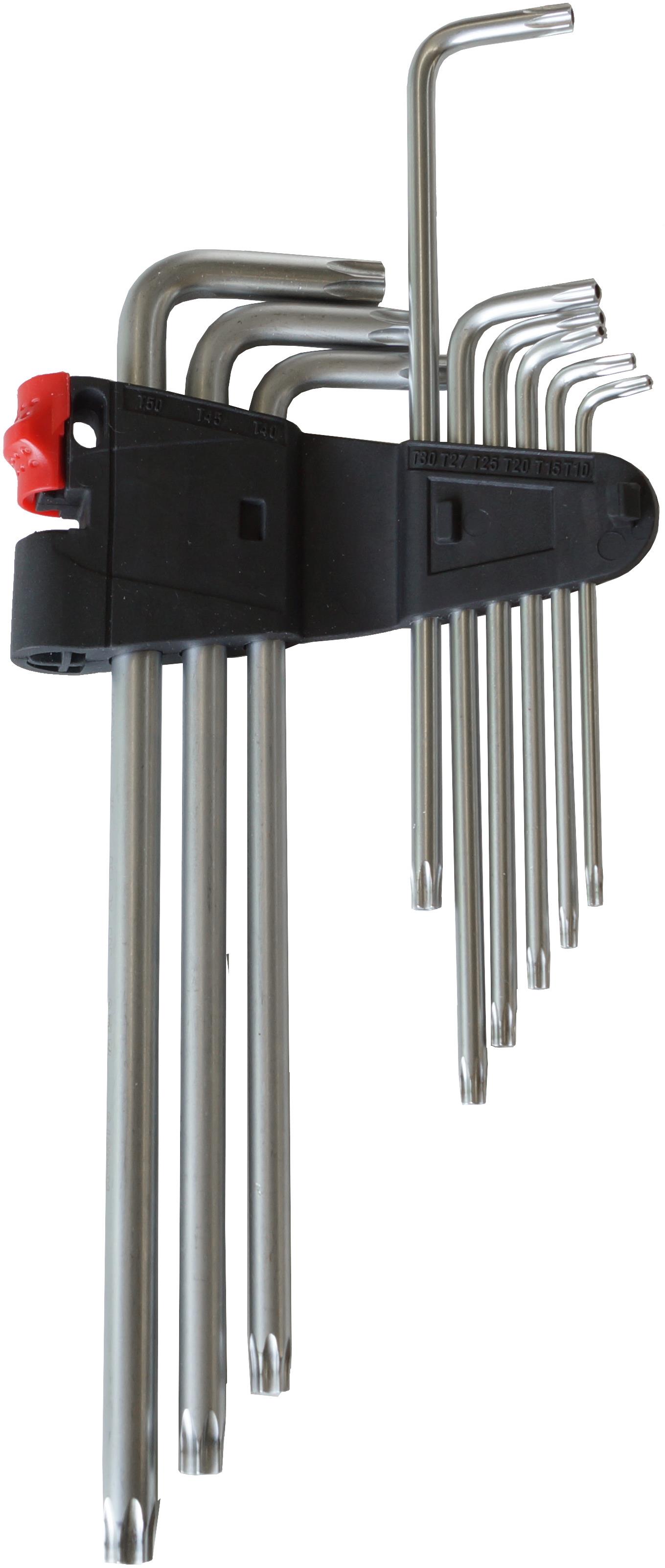 WERKZEYT Súprava zástrčných kľúčov TX 10 – 50, 9 ks