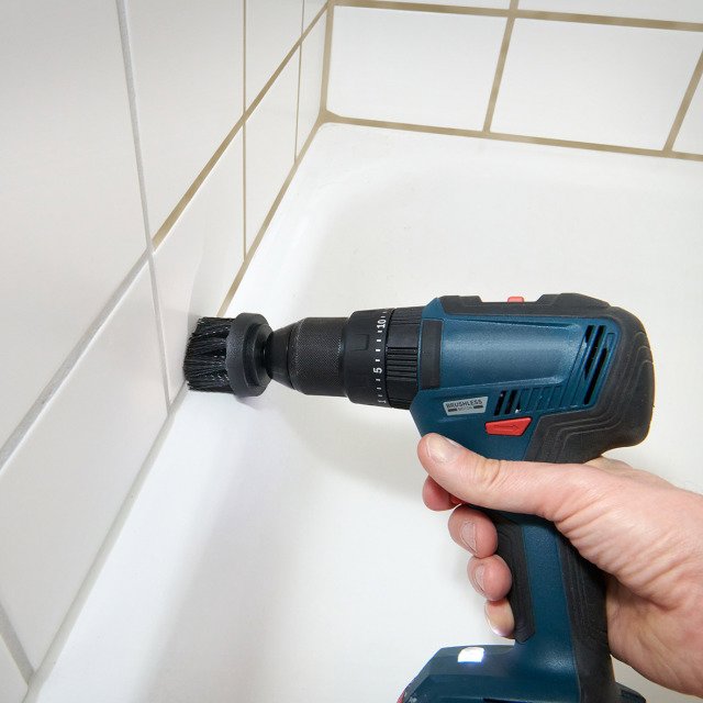 WERKZEYT Sada 4 kefových nadstavcov pre aku skrutkovače