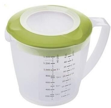 Westmark Mixovacia nádoba s viečkom a odmerkou zelená Helena 1,4l
