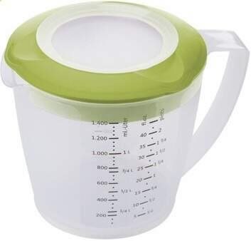 Westmark Mixovacia nádoba s viečkom a odmerkou zelená Helena 1,4l