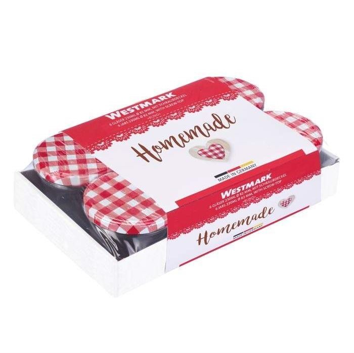 Westmark so skrutkovým uzáverom 230 ml, 6 ks