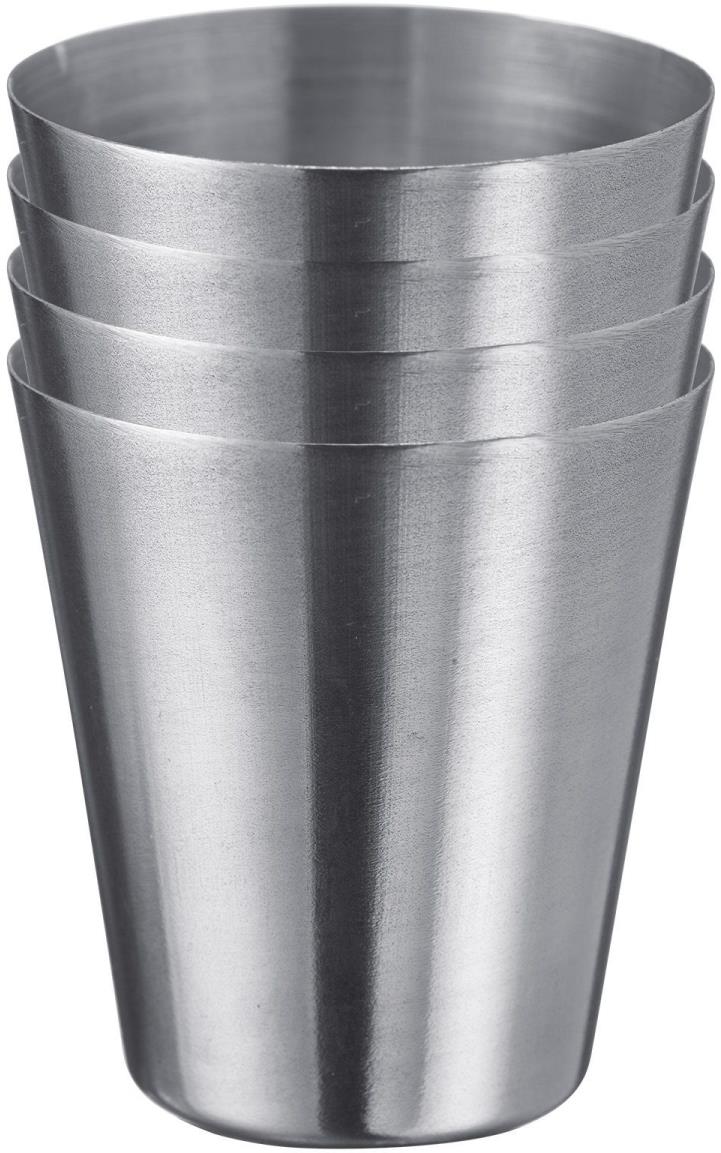 WESTMARK Kalíšok nerezový Mendo 30 ml, 4 ks