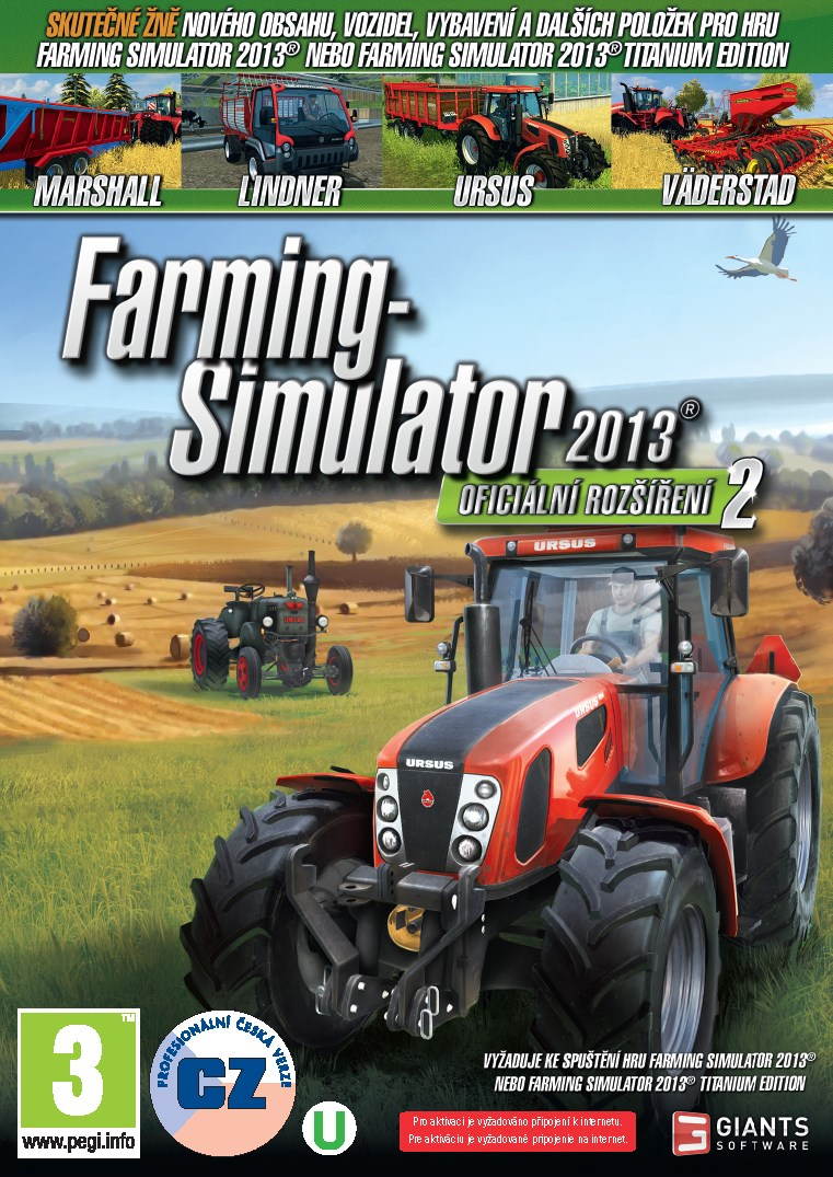 Farming Simulator 2013 CZ – Oficiálny datadisk 2