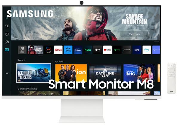 32" Samsung Smart Monitor M80C Biela