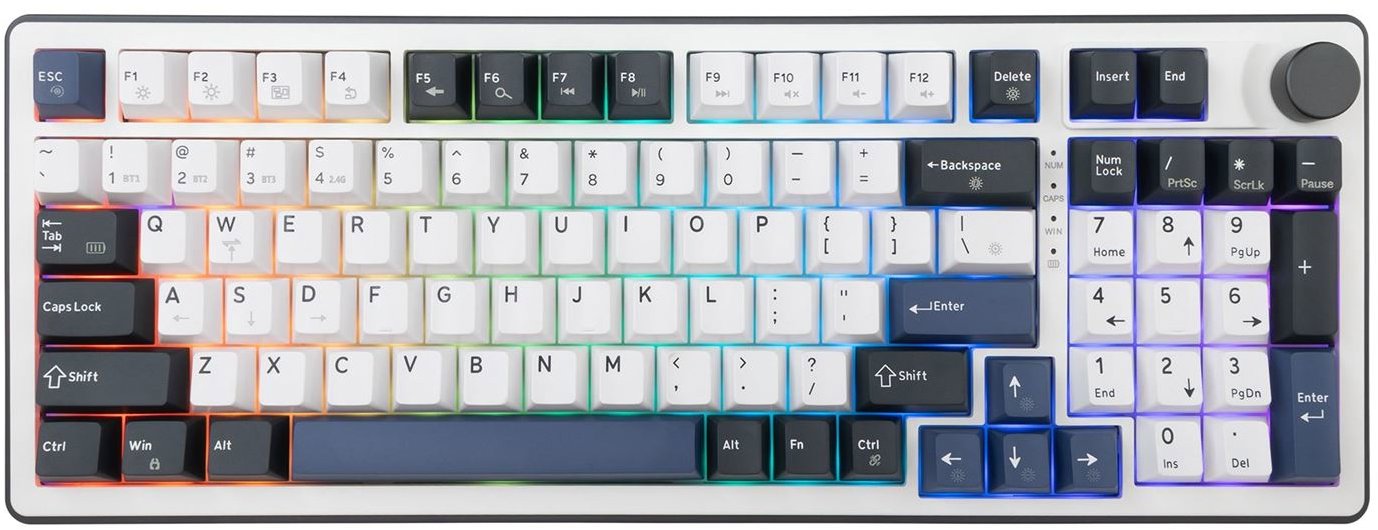 White Shark EXCALIBUR, KTT Wine Red, biela – US