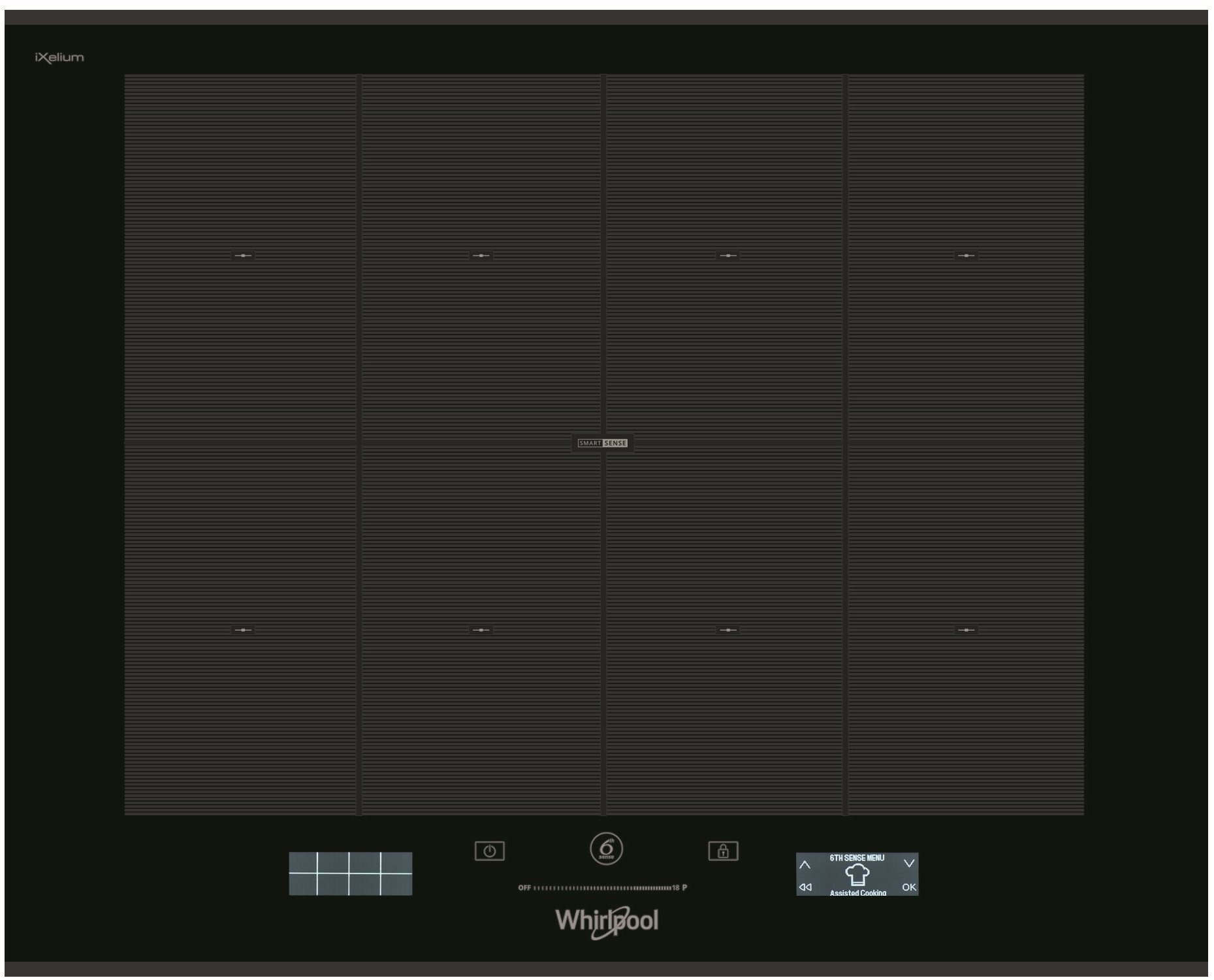 WHIRLPOOL W COLLECTION SMP 658C/BT/IXL